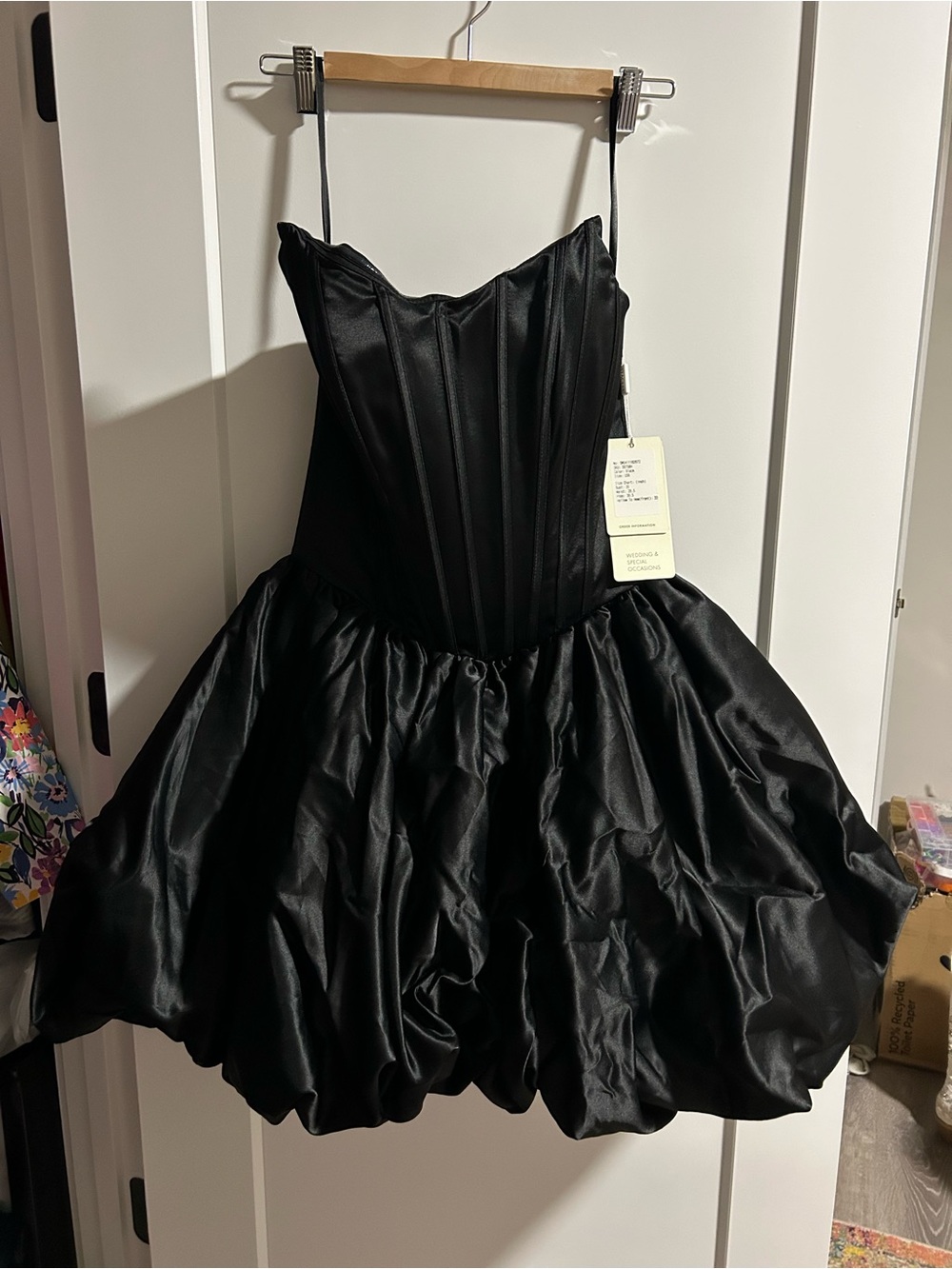 Stacees Black Dress